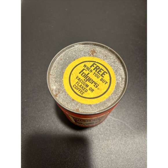1980's Vintage UNOPENED Folger's Coffee Advertising Can PUZZLE - Picture 3 of 7